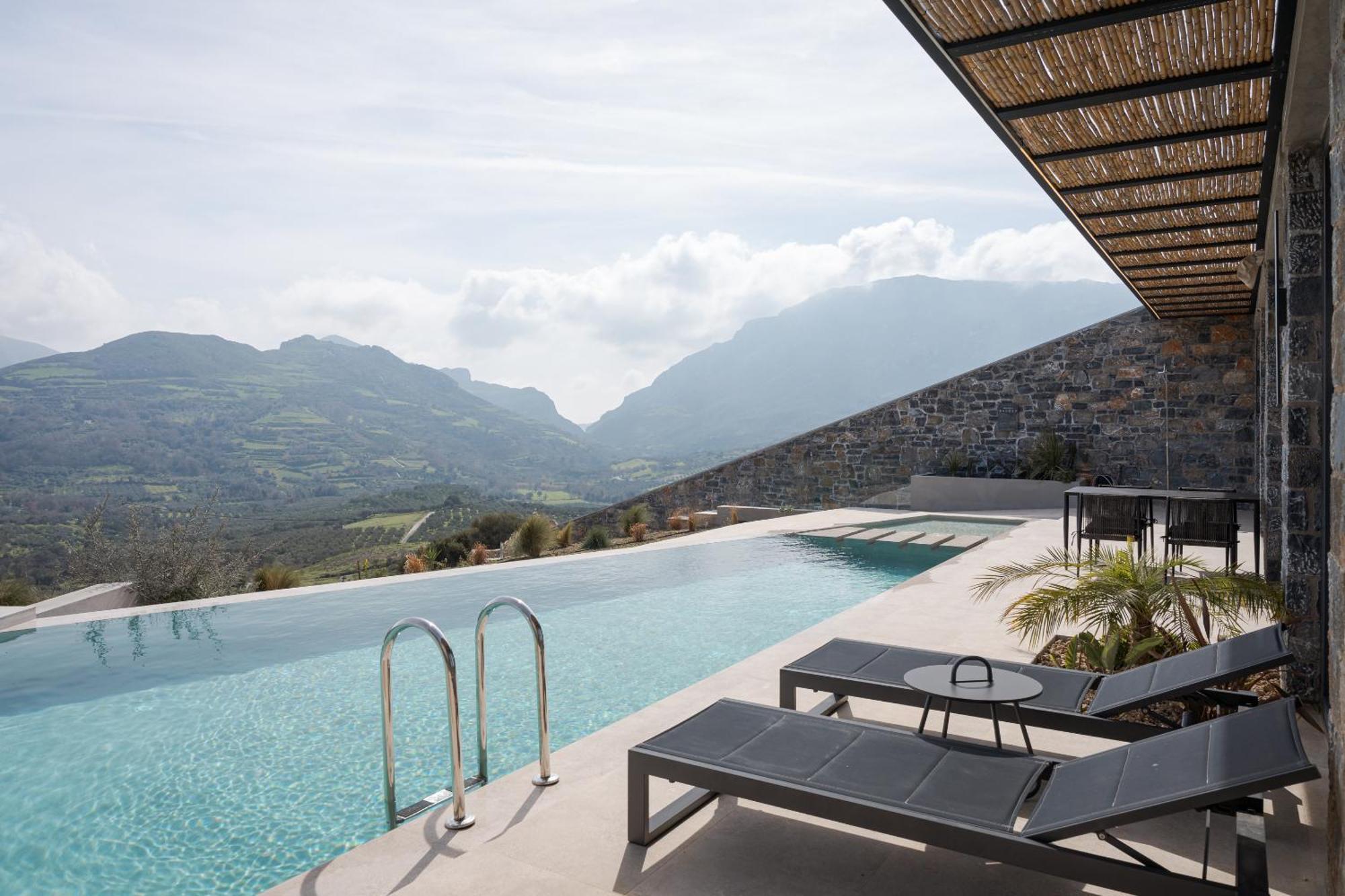 Neromai Cave Luxury Villas Koxare Ngoại thất bức ảnh