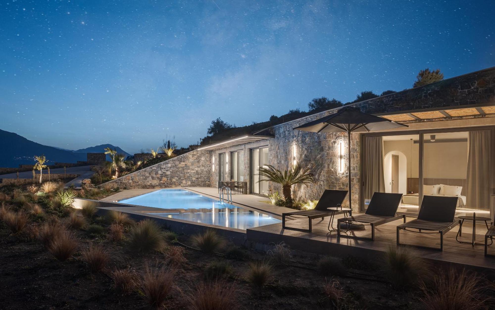 Neromai Cave Luxury Villas Koxare Ngoại thất bức ảnh