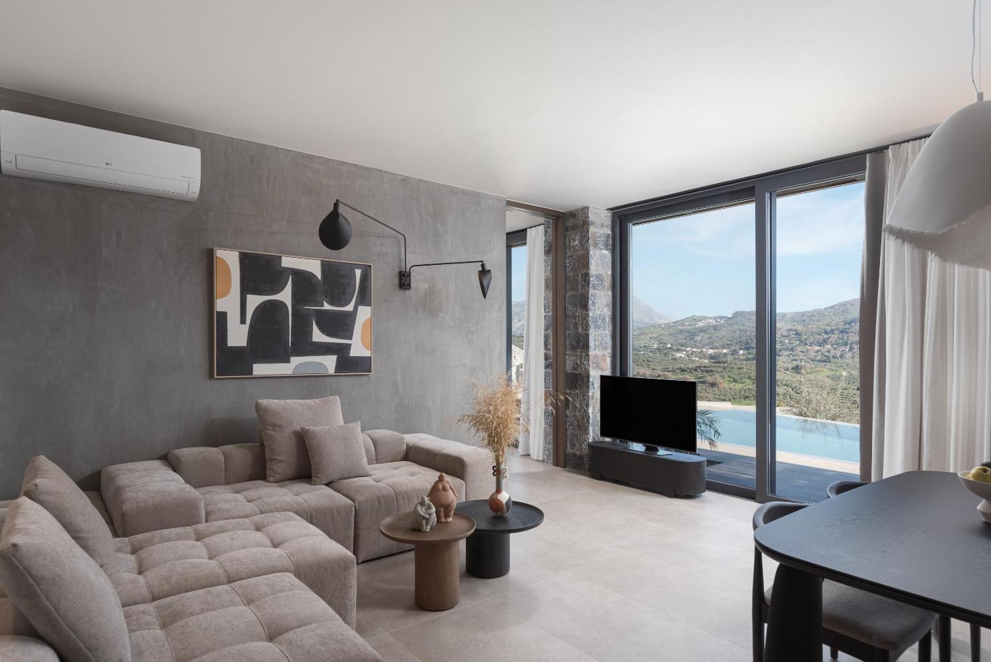 Neromai Cave Luxury Villas Koxare Ngoại thất bức ảnh